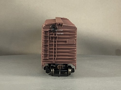 Athearn - Santa Fe - 50' El Capitan S/D Box Auto + Wgt # 11045 - Foto 2 di 6