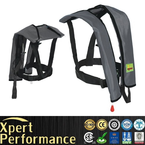 Automatic/Manual Life Jacket Vest Auto Inflatable Survival Personal Floatation - Picture 10 of 10