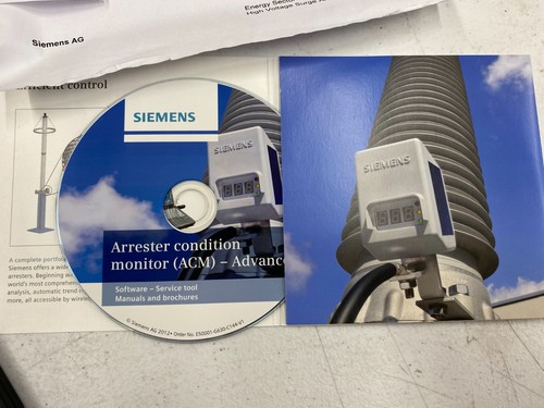 Siemens 3EX5 080-1 ACM Advanced HV Power Transmission Monitoring Device - Picture 11 of 12
