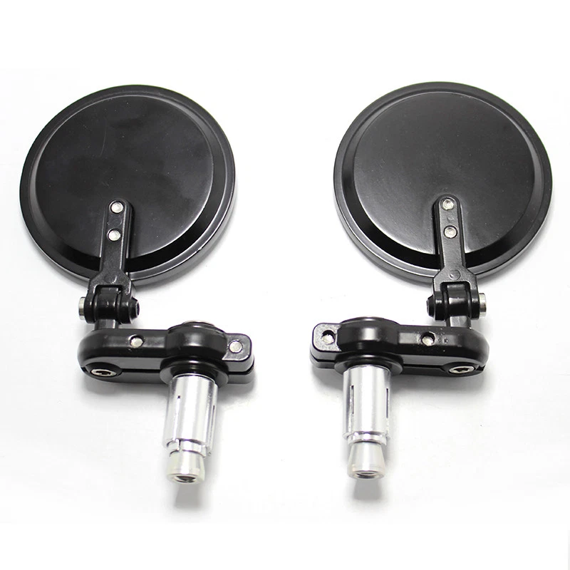 Espejos retrovisores plegables con extremo de barra de motocicleta para Honda Grom 125 CB1000 CBR125R Foto 4 de 4