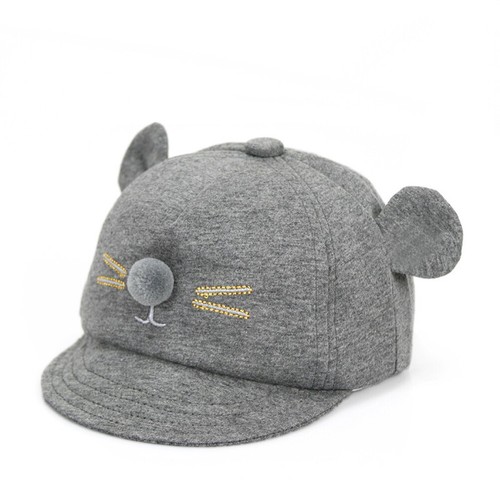 Cute Baby Boy Girl Spring Summer Baseball Cap Soft Brim Snapback Sun Visor Hats - Picture 26 of 26