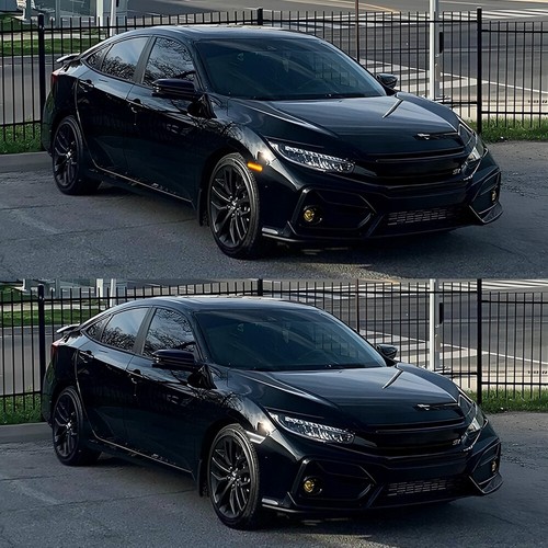 Smoked Side Marker Lamp Turn Signal Light W/ LED Bulbs for Honda Civic 2016-2021 - Picture 11 of 17