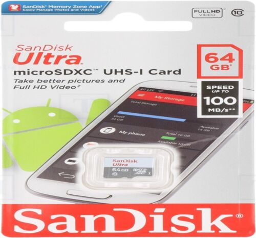 SanDisk Ultra Micro SD Card 32GB 64GB 128GB 256GB 512GB Memory Card SDHC SDXC TF - Picture 21 of 25