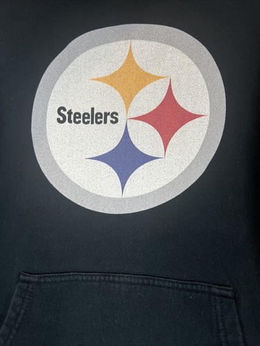 Pittsburgh Steelers NFL Méndez #11 Sudadera con Capucha Negra Pullover Adulto Pequeña - Imagen 4 de 7