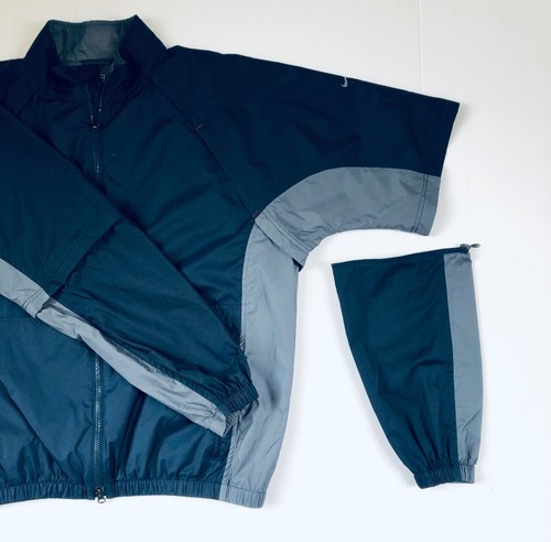 Nike Golf Clima-Fit Jacke Herren L Convertible Windbreaker Zip-Off Ärmel - Bild 3 von 13
