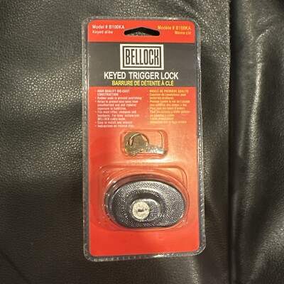 New Bellock Keyed Trigger Lock For Rifles, Shotguns, and Pistols ...
