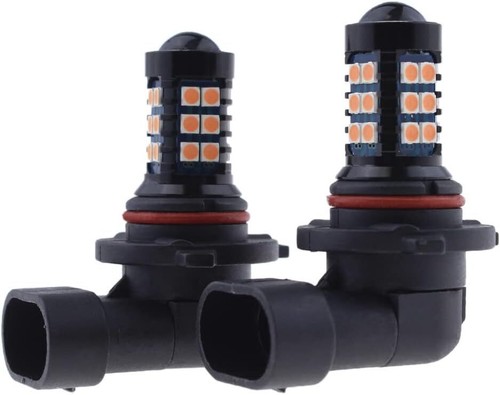 LED Fog Light Bulbs Pink/Purple 9006 For Lexus IS250 IS350 2006 07 08 2009 2010 - Picture 8 of 12