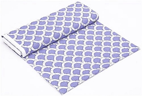 MICHAEL MILLER "SCHÜRZE RÜSCHEN" CX5896 (KUNSTRÜSCHEN) TEESTUBE STOFF 1/2 YD - Bild 2 von 2