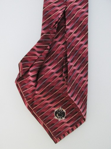 Eddia Men's Multifold Silk Tie - Bild 4 von 5