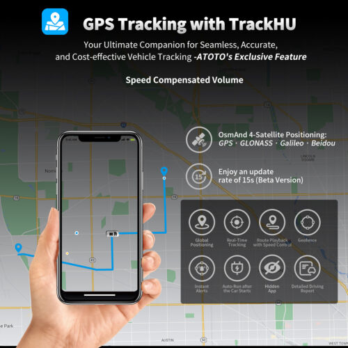 ATOTO 7IN S8MS Android 2DIN ChatGPT Coche Estéreo GPS 4G LTE Inalámbrico Android Automático - Imagen 5 de 15
