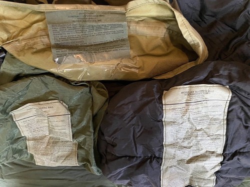 US Military MSS Modular Sleeping System 4 - parte e schiuma Sleeping Pad - usato in ottime condizioni - Foto 12 di 21