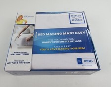 Lori Greiner's Better Bedder Bed Making Made Easy King Size Machine Washable New