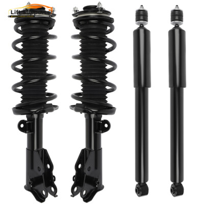 For 2012 Honda Civic 1.8L Front Complete Struts Springs + Rear