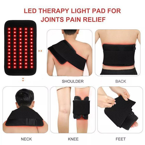 Red Near Infrared Light Therapy Waist Wrap Pad Belt Pain Relief 660nm + 850nm AU - Picture 7 of 11