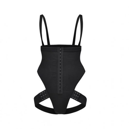 Women Cuff Tummy Control Butt Lifter Pants Open Bust Body Shaper Panties Plus US - Picture 16 of 24