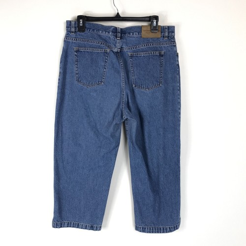 Vintage Lauren Jeans Co. Ralph Lauren Denim Caprihose Damengröße 12 hoher Bund - Bild 4 von 10