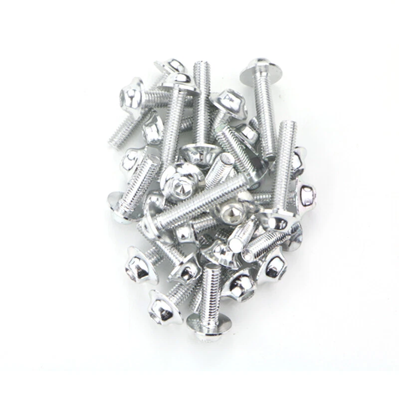 Kit completo de carrocería de pernos de carenado aptos para Yamaha WR250R WR250X XT250 plateado Foto 4 de 4