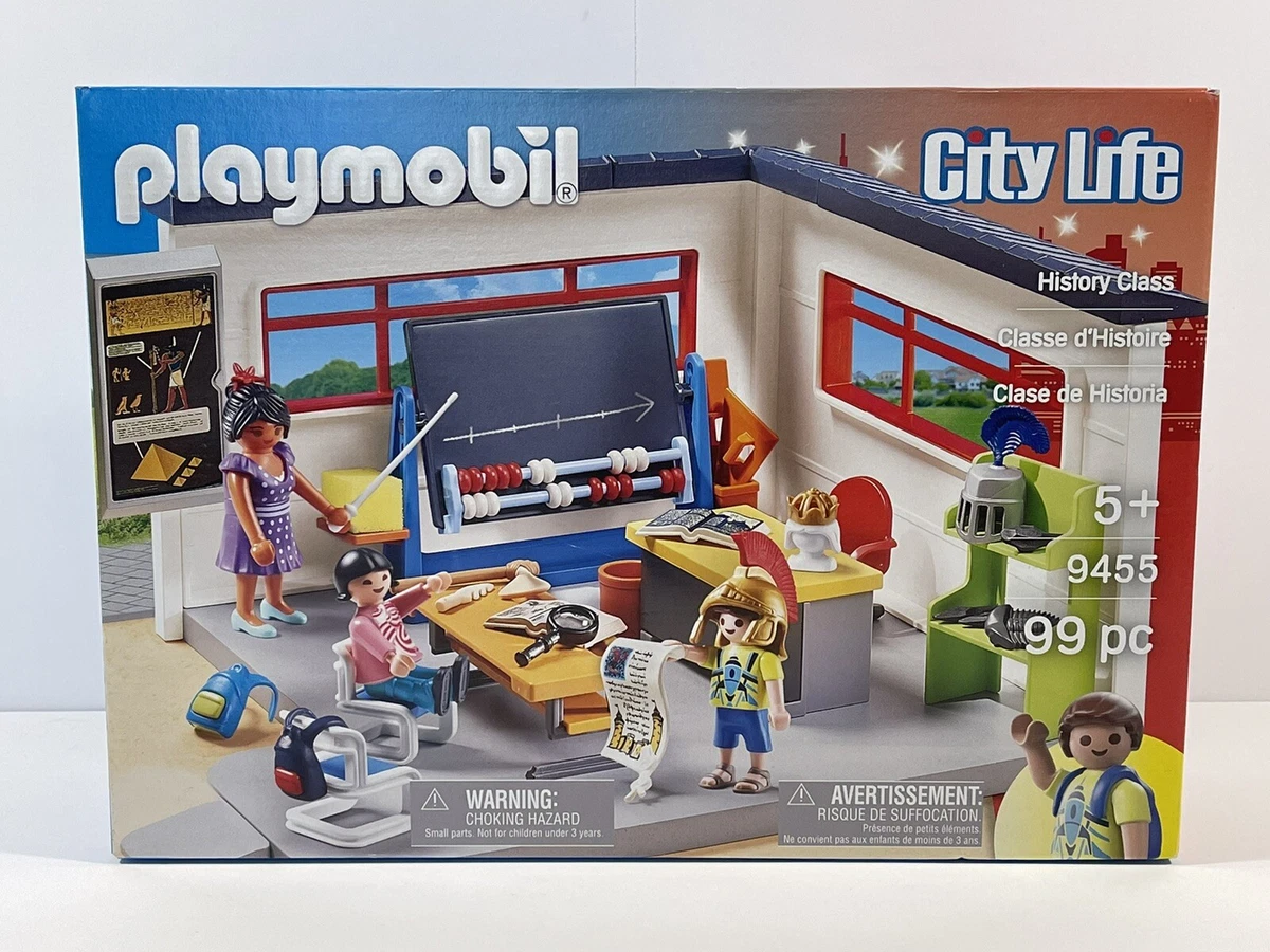 Playmobil City Life L'école 9455 Classe d'Histoire - Playmobil - Achat &  prix