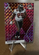 Warren Sapp 2020 Mosaic PINK CAMO PRIZM Parallel Tampa Bay Buccaneers 