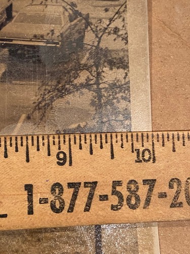 Fotografía de colección B&W Poughkeepsie, NY COPIA de un informe de accidente usada BT3 - Imagen 4 de 5