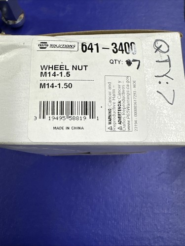7 Pack - Napa Chrome Lug Nuts M14-1.5 22MM 641-3400 - Open Box - Picture 2 of 5