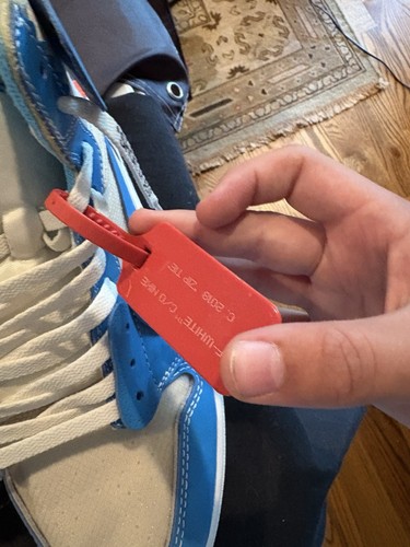 Talla 11.5- Off-white UNC Jordan 1 Alto Muy Buen Estado Caja Dañada - Imagen 3 de 16