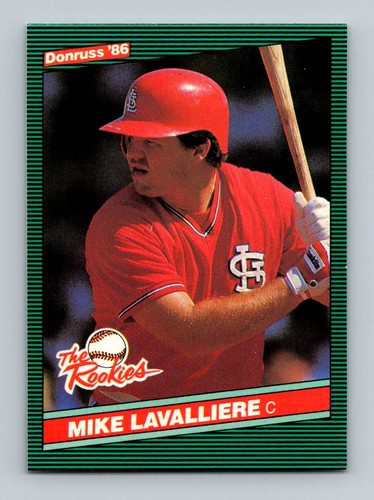 1986 Donruss The Rookies #35 Mike LaValliere