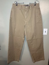 Lauren Ralph Lauren Khaki Vintage Womens Pants High Rise Size 10