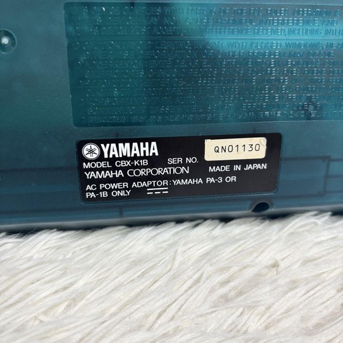 Yamaha CBX-K1B Tastiera MIDI con Adattatore AC e Cavi Giappone - Foto 9 di 11