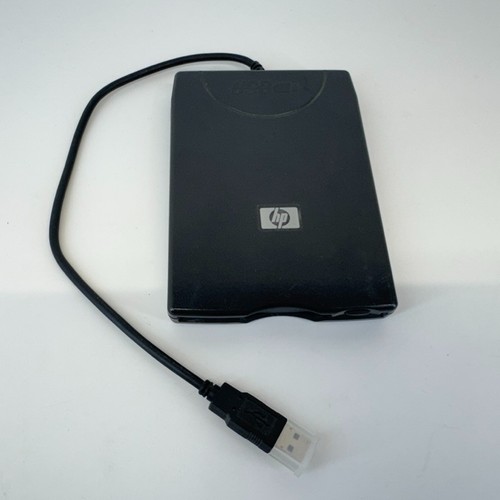Vintage HP F5101A Mitsumi D353FUE External USB 3.5" Floppy Disk Drive FDD 1.44MB - Picture 1 of 6