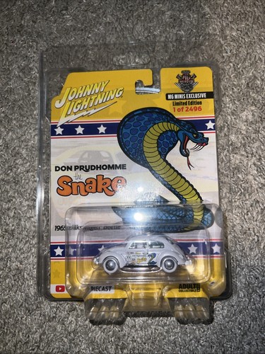 Johnny Lightning 1:64 - 1965 Volkswagen Bettle Snake MgMinis Exclusive CHASE!!! - Picture 3 of 11