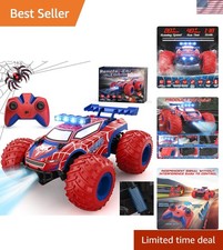 Rechargeable 1:18 RC Car with LED Lights - Thrilling Off-Road Adventure for Kids