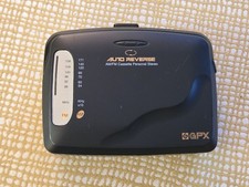 VINTAGE GPX WALKMAN C3131 AM/FM STEREO  CASSETTE PLAYER TESTED