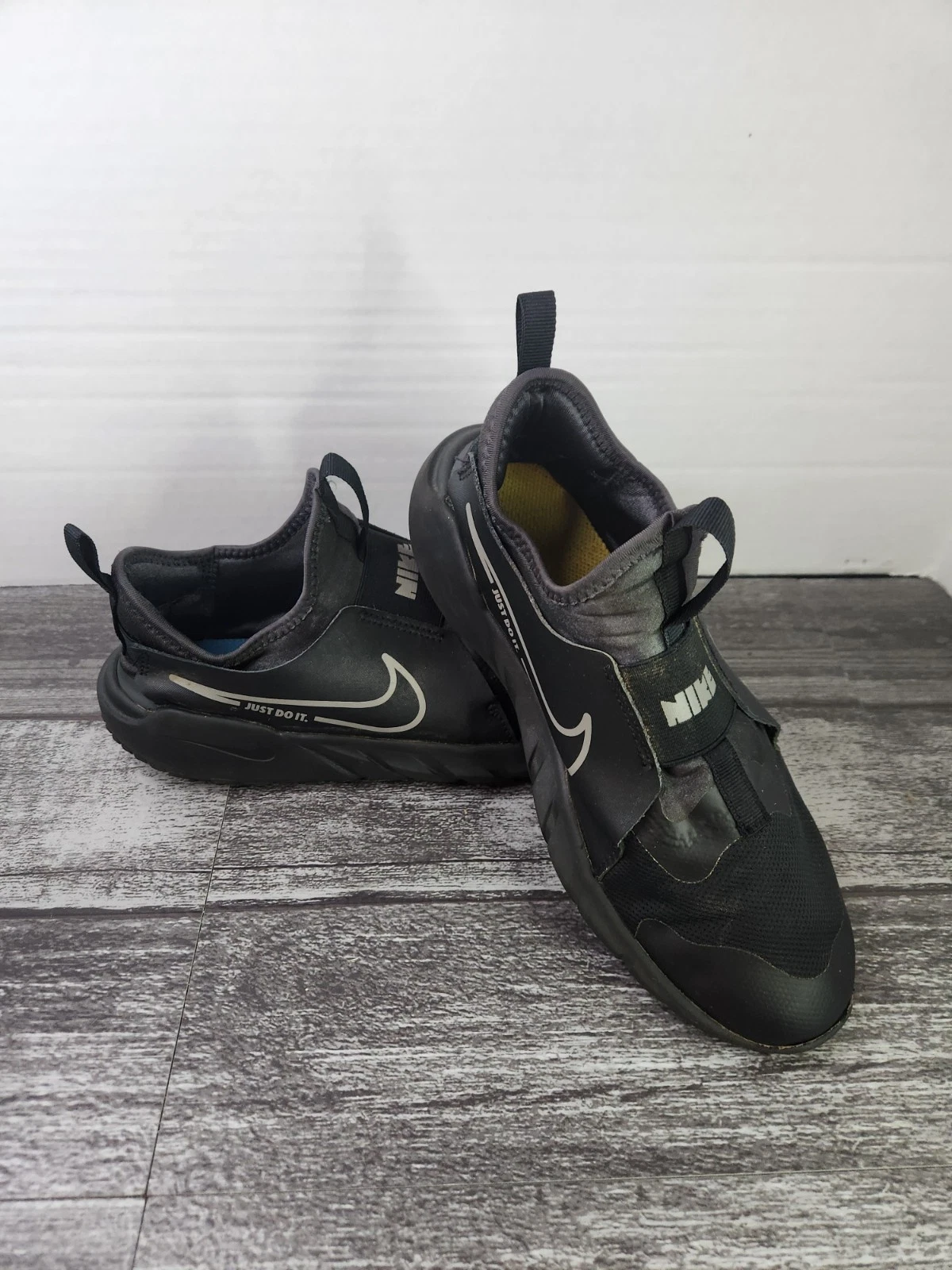 Taglia 6.5 (GS) Nike Flex Runner 2 Low Nero Antracite