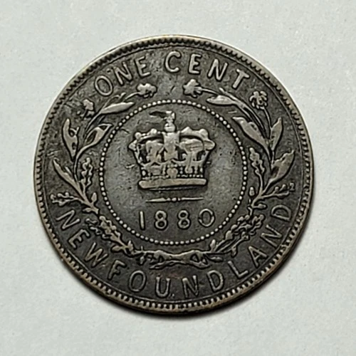 Photo of a 1880 Canada Large Cent from an eBay listing that sold on Apr 19, 2026