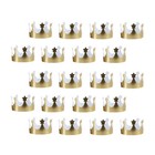 40 stücke Goldene King Crowns Gold Papier Party Crown Hut für Geburtstagsfeiern