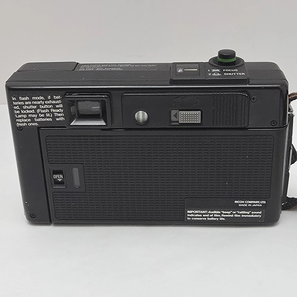Câmera de Filme Ricoh AF-2D 35mm Point & Shoot 38mm f2.8 Testada ASA 25-800 - Imagem 4 de 4