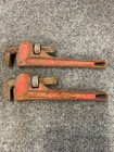 vintage fuller 8in pipe wrench lot of 2