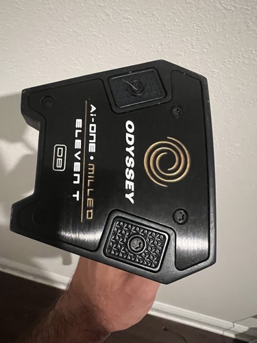 Tour Issued (TC) Odyssey Ai-One Milled Eleven T Double Bend 33” (Heavy Head) - Picture 2 of 12