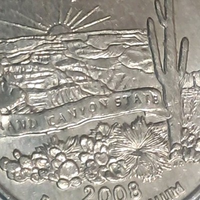 【中古】 OVER　STATES　2/ＣＤ/KACRー1002 2008-P New Mexico State Quarter Error Die Break | eBay