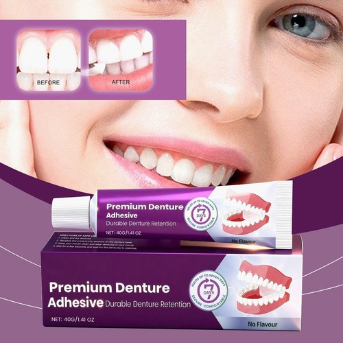 Kleber für Zahnersatz, 40 g, tägliche Reparaturkissen, thermoplastische Prothe - Bild 11 von 12