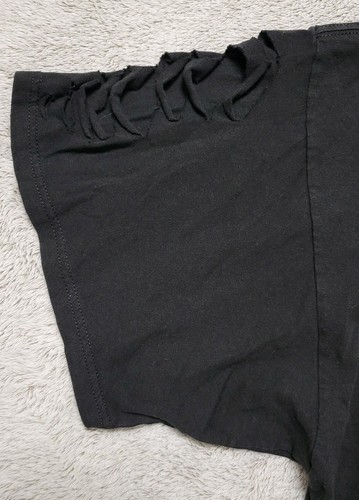 Vintage 1992 Nirvana Shirt 3XL Original Duell Sided Smiley Face *Custom Scissor Cut  - Bild 7 von 18