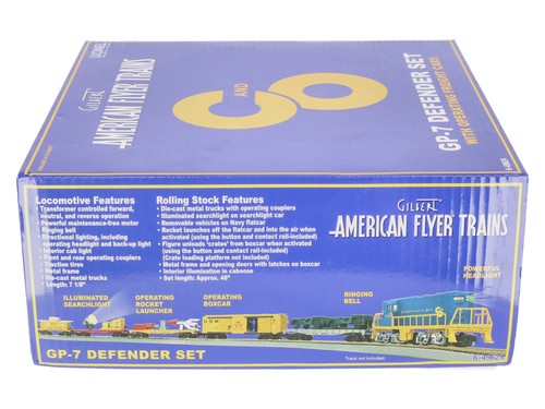 American Flyer 6-49624 S Chesapeake & Ohio 1959 GP-7 Defender Diesel Train Set - Bild 7 von 11
