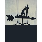The Lazy Scroll praymanroof Praying Man Roof Mount Weathervane