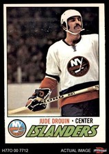 1977 O-Pee-Chee #182 Jude Drouin Islanders 5 - EX