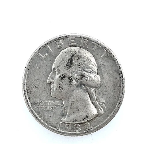 1932 Washington Quarter  (VF-XF) Average Circulated 90% Silver Coin U.S