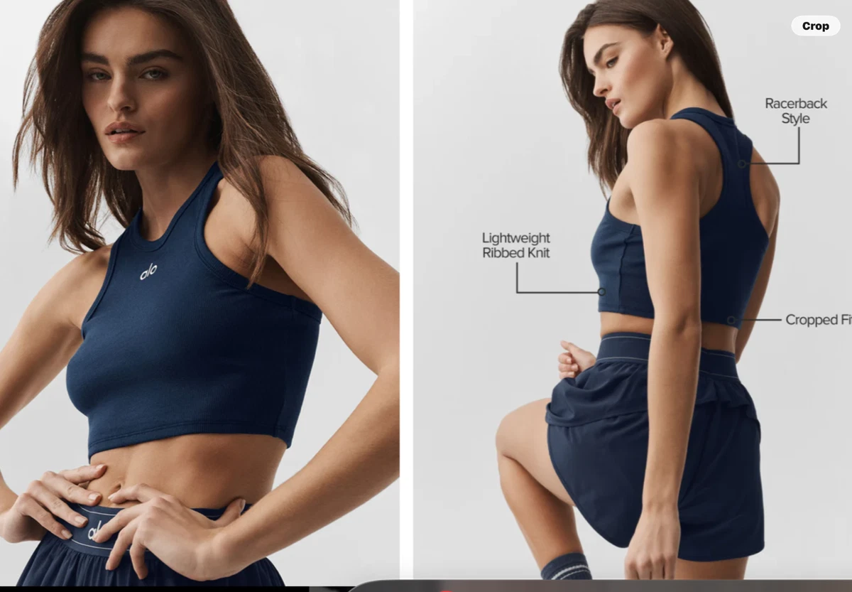 Blue ALO Yoga Activewear Tops for Women for sale | eBay
