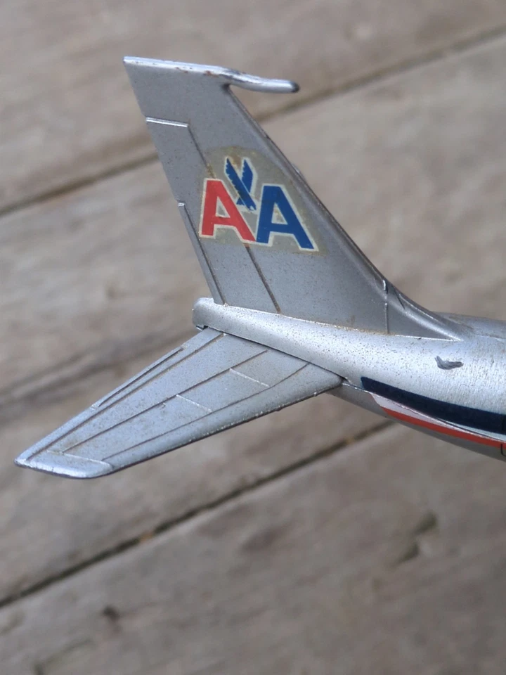 Aero Mini Japan Diecast American Boeing 707 Passenger Jet Liner Model Vintage - Image 2 of 4