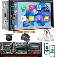 2 Din Car Stereo Radio For Toyota Pickup 1987-1995 Carplay Android Auto GPS Navi