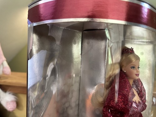 Muñeca Barbie Mattel 2002 edición especial celebración navideña nueva - Imagen 8 de 8